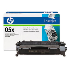 Tóner Original HP nº05X XL Alta Capacidad/ Negro - Imagen 1