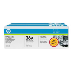 Tóner Original HP nº36A Multipack/ 2x Negro - Imagen 1