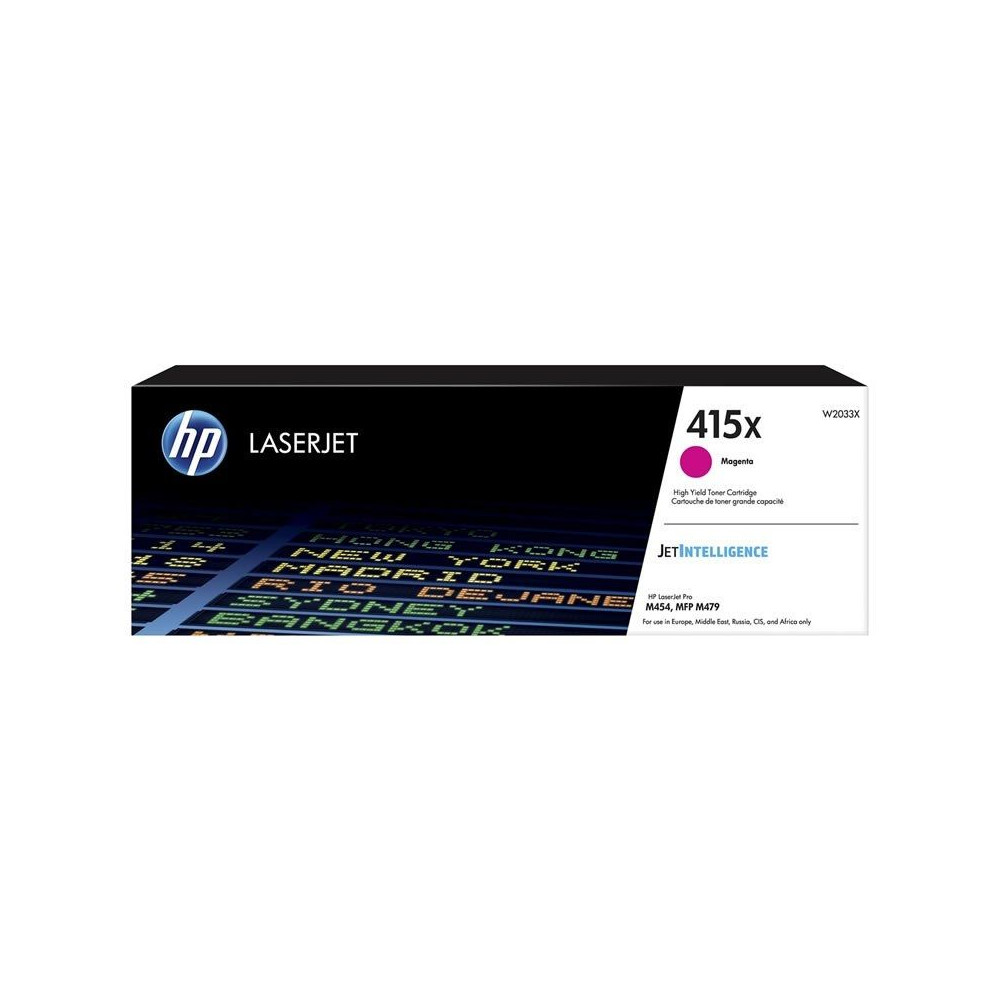 Tóner Original HP nº415X XL Alta Capacidad/ Magenta - Imagen 1