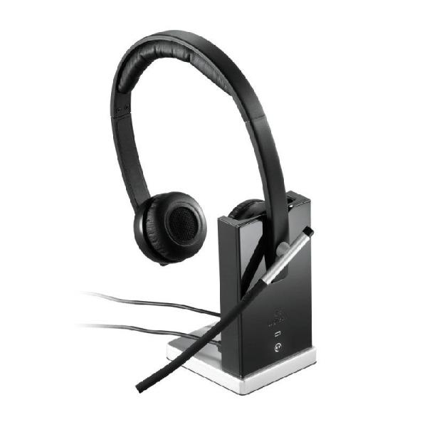 Auriculares Inalámbricos Logitech H820E/ con Micrófono/ USB/ Radiofrecuencia/ Negros - Imagen 4