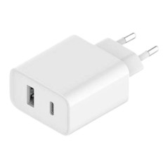 Cargador de Pared Xiaomi Mi 33W Wall Charger/ 1xUSB Tipo-C/ 1xUSB A/ 33W - Imagen 1