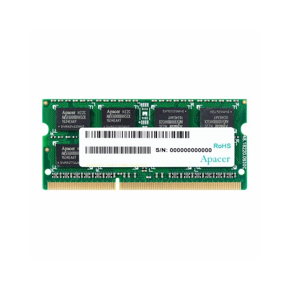 Memoria RAM Apacer 8GB/ DDR3L/ 1600MHz/ 1.35V/ CL11/ SODIMM - Imagen 1