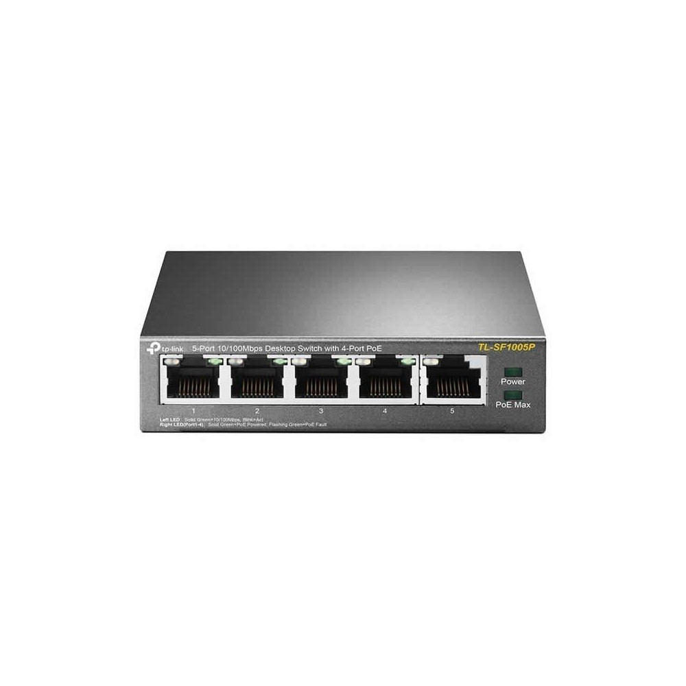 Switch TP-Link TL-SF1005P 5 Puertos/ RJ-45 10/100 PoE - Imagen 1