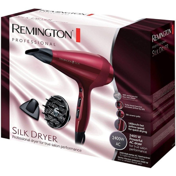 Secador Remington Silk Dryer AC9096/ 2400W/ Rojo - Imagen 4