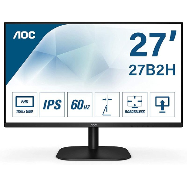 Monitor AOC 27B2H 27'/ Full HD/ Negro - Imagen 2