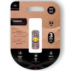 Pendrive 32GB Tech One Tech Emoji meparto USB 2.0 - Imagen 1