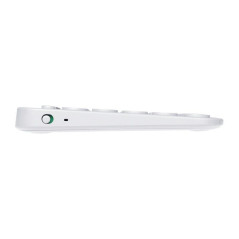 Teclado Compacto Inalámbrico por Bluetooth Logitech K380 para MAC/ Blanco - Imagen 3
