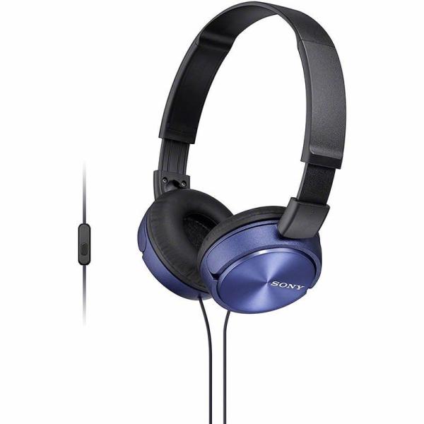 Auriculares Sony MDRZX310APL/ con Micrófono/ Jack 3.5/ Azules - Imagen 1
