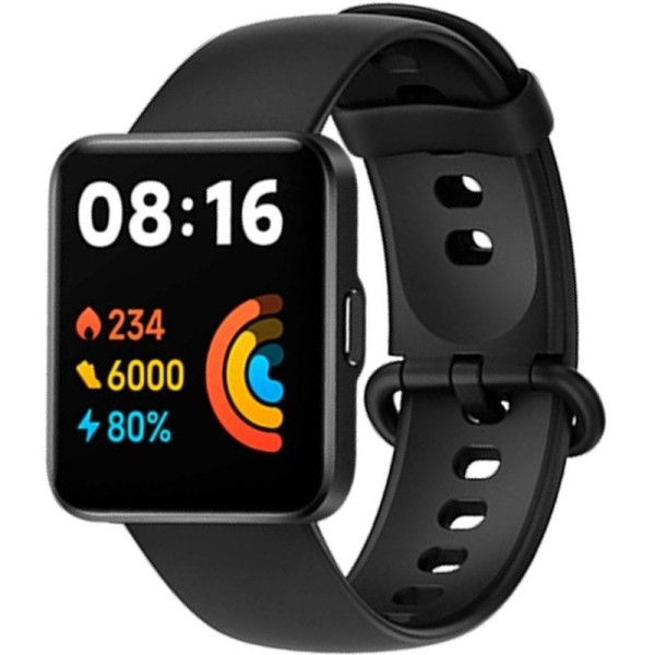 Smartwatch Xiaomi Redmi Watch 2 Lite/ Notificaciones/ Frecuencia Cardíaca/ GPS/ Negro - Imagen 1