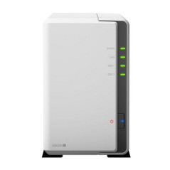NAS Synology Diskstation DS220J/ 2 Bahías 3.5'- 2.5'/ 512MB DDR4/ Formato Torre - Imagen 2