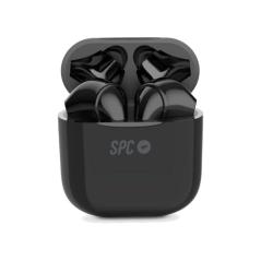 Auriculares Bluetooth SPC Zion Pro con estuche de carga/ Autonomía 3.5h/ Negro - Imagen 1