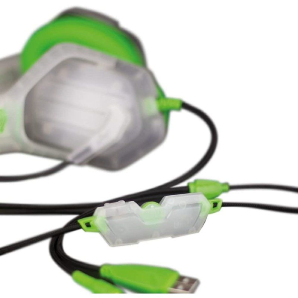 Auriculares Gaming con Micrófono Blade FR-TEC GHOST H28/ Jack 3.5/ Verdes - Imagen 4