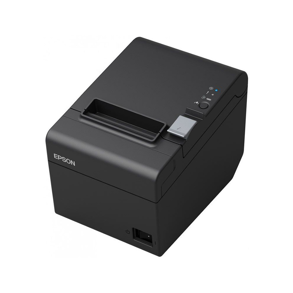 Impresora de Tickets Epson TM-T20III/ Térmica/ Ancho papel 80mm/ Ethernet/ Negra - Imagen 1