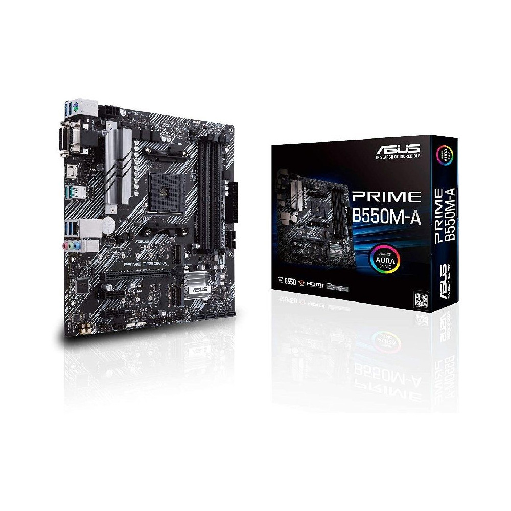 Placa Base Asus Prime B550M-A Socket AM4/ Micro ATX - Imagen 1