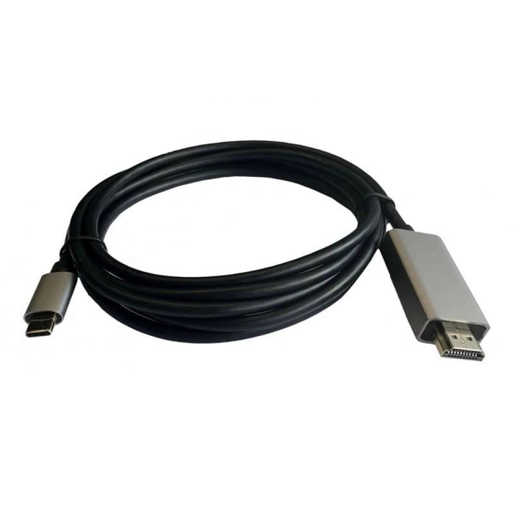Cable HDMI 3GO C137/ HDMI Macho - USB Tipo-C Macho/ 5m/ Negro - Imagen 1