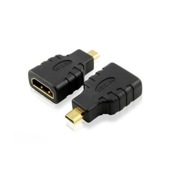 ADAPTADOR HDMI-H A MICRO HDMI-M 3GO AMHDMI - Imagen 1