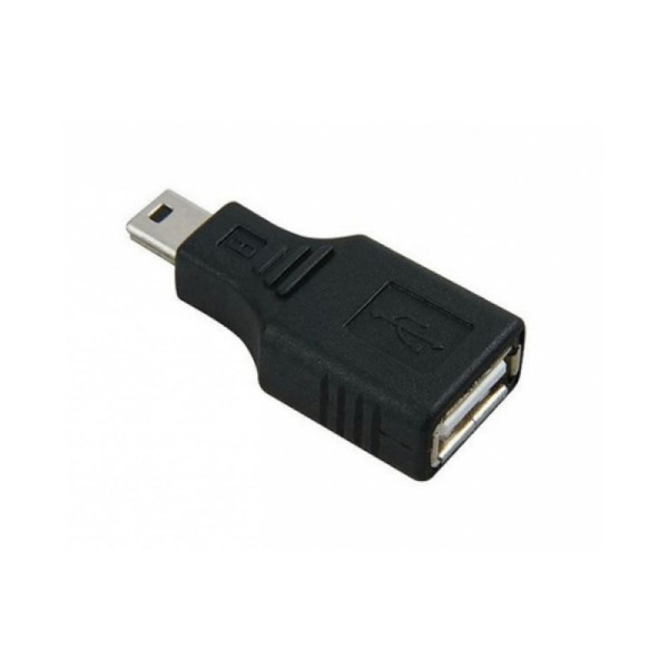 Adaptador 3GO AUSB-MINIUSB/ Mini USB Macho - USB Hembra - Imagen 1