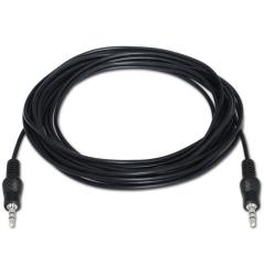 Cable Estéreo Aisens A128-0143/ Jack 3.5 Macho - Jack 3.5 Macho/ 3m/ Negro - Imagen 2