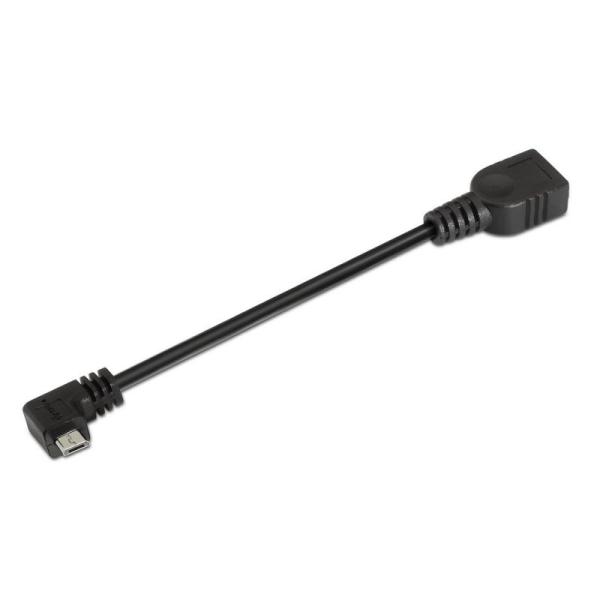Cable USB 2.0 Aisens A101-0032/ MicroUSB Macho - MicroUSB Hembra/ 15cm/ Negro - Imagen 2