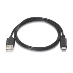 Cable USB 2.0 Aisens A107-0052/ USB Tipo-C Macho - USB Macho/ 2m/ Negro - Imagen 2