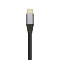 Cable Conversor Aisens A109-0394/ USB Tipo-C Macho - Displayport Macho/ 0.8m/ Negro - Imagen 3