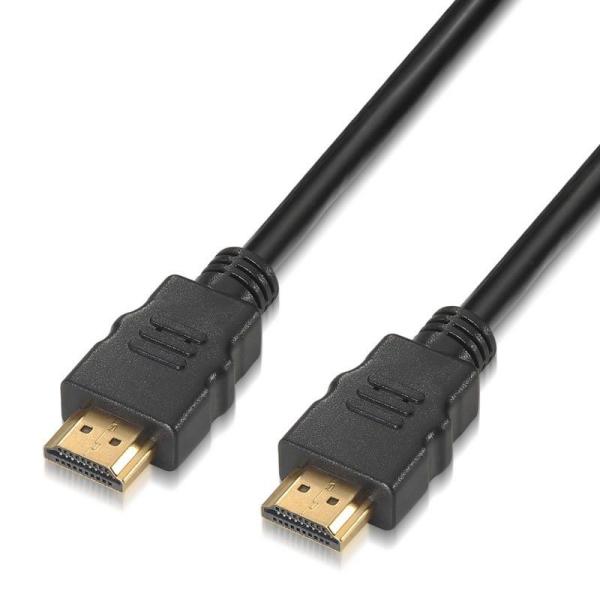 Cable HDMI 2.0 4K Aisens A120-0120/ HDMI Macho - HDMI Macho/ 1.5m/ Certificado/ Negro - Imagen 1
