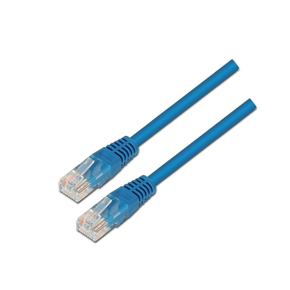 Cable de Red RJ45 UTP Aisens A133-0190 Cat.5e/ 50cm/ Azul - Imagen 1