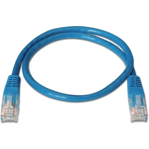 Cable de Red RJ45 UTP Aisens A133-0190 Cat.5e/ 50cm/ Azul - Imagen 2