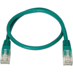 Cable de Red RJ45 UTP Aisens A133-0193 Cat.5e/ 50cm/ Verde - Imagen 2