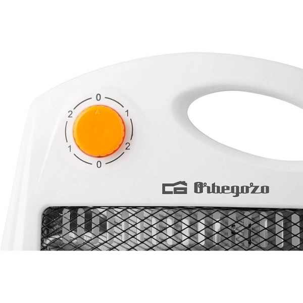 Estufa de Cuarzo Orbegozo BP 5007/ 2 niveles de potencia/ 800W - Imagen 4