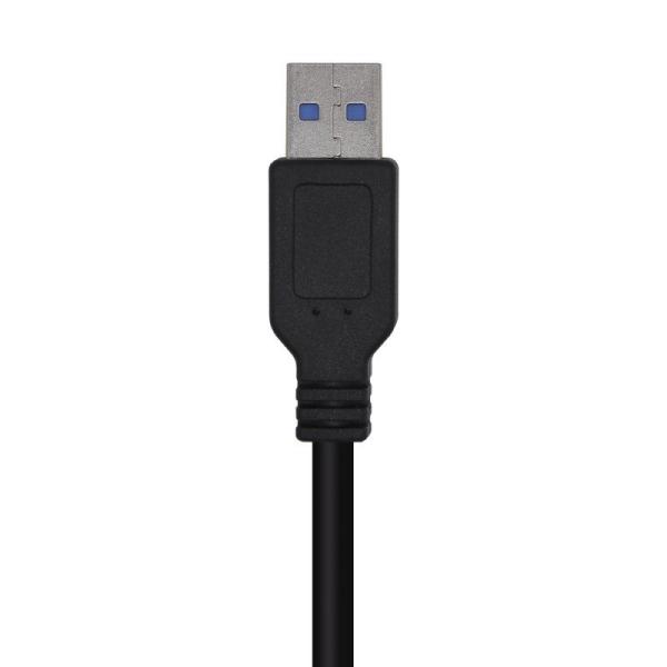 Cable USB 3.0 Aisens A105-0448/ USB Macho - USB Macho/ 3m/ Negro - Imagen 3