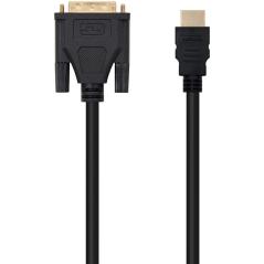 Cable HDMI Nanocable 10.15.0503/ DVI Macho - HDMI Macho/ 3m/ Negro - Imagen 3