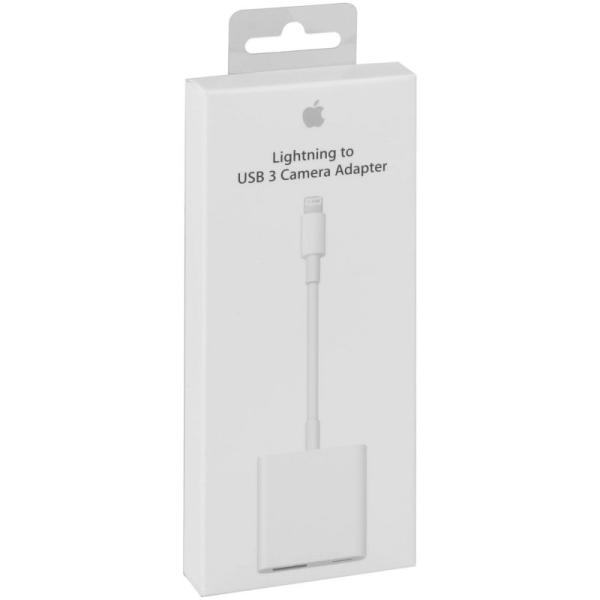 Adaptador Apple MK0W2ZM/A de conector Lightning a USB 3.0/ para Cámaras - Imagen 3