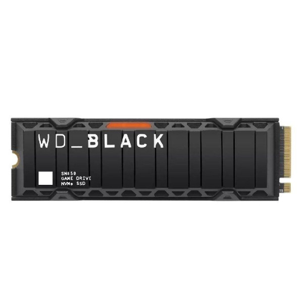Disco SSD Western Digital WD Black SN850 500GB/ M.2 2280 PCIe/ con Disipador de Calor - Imagen 1