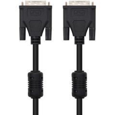 Cable DVI Dual Nanocable 10.15.0602/ DVI Macho - DVI Macho/ 1.8m/ Negro - Imagen 4