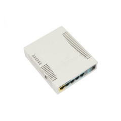 PUNTO DE ACCESO WIFI MIKROTIK RB951UI-2HND - 802.11 BGN - 5*LAN - POE SOBRE LAN 5 - 1*USB 2.0 - ROUTER OS L4 - Imagen 3