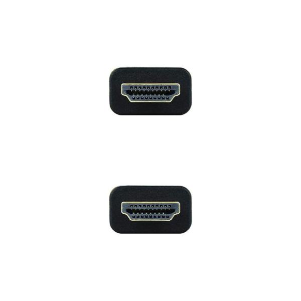 Cable HDMI 2.0 4K Nanocable 10.15.3720/ HDMI Macho - HDMI Macho/ 20m/ Negro - Imagen 3
