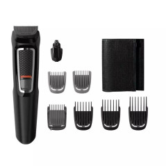 Cortapelos 8 en 1 Philips Multigroom Series 3000 MG-3730/15/ con Batería/ 11 Accesorios - Imagen 1