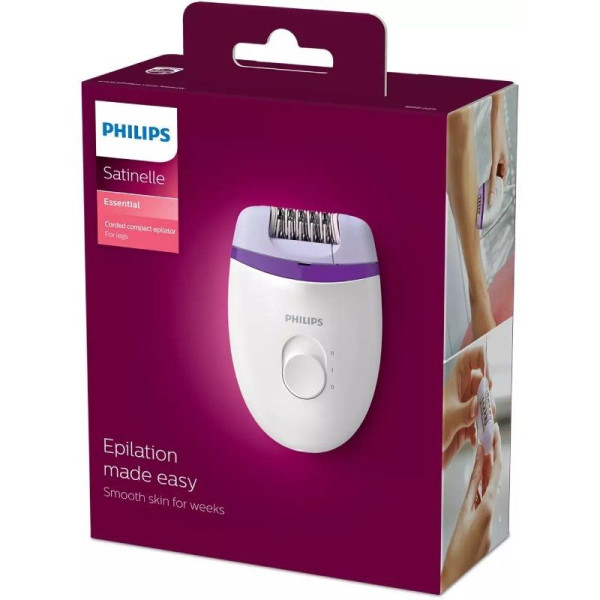 Depiladora Philips Satinelle Essential BRE225/00/ con Cable - Imagen 4