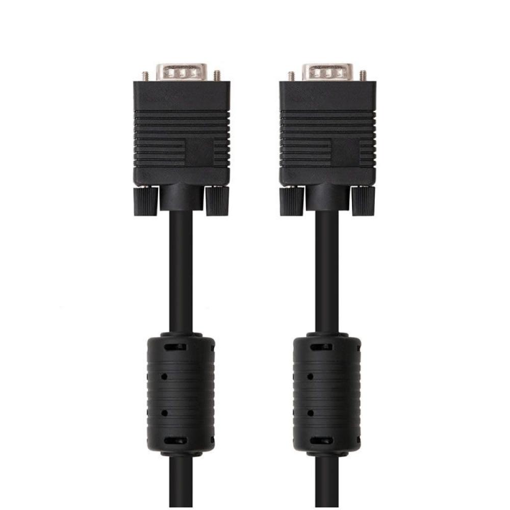 Cable SVGA Nanocable 10.15.0110/ VGA Macho - VGA Macho/ 10m/ Negro - Imagen 1