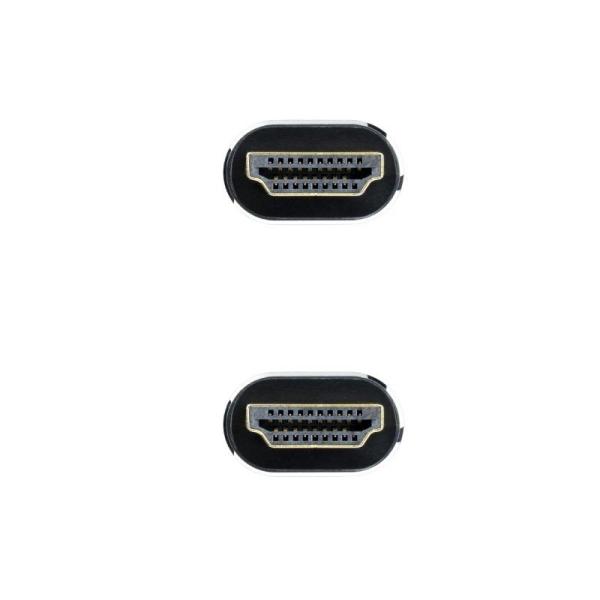 Cable HDMI 2.1 8K Nanocable 10.15.8001/ HDMI Macho - HDMI Macho/ 1m/ Negro - Imagen 3
