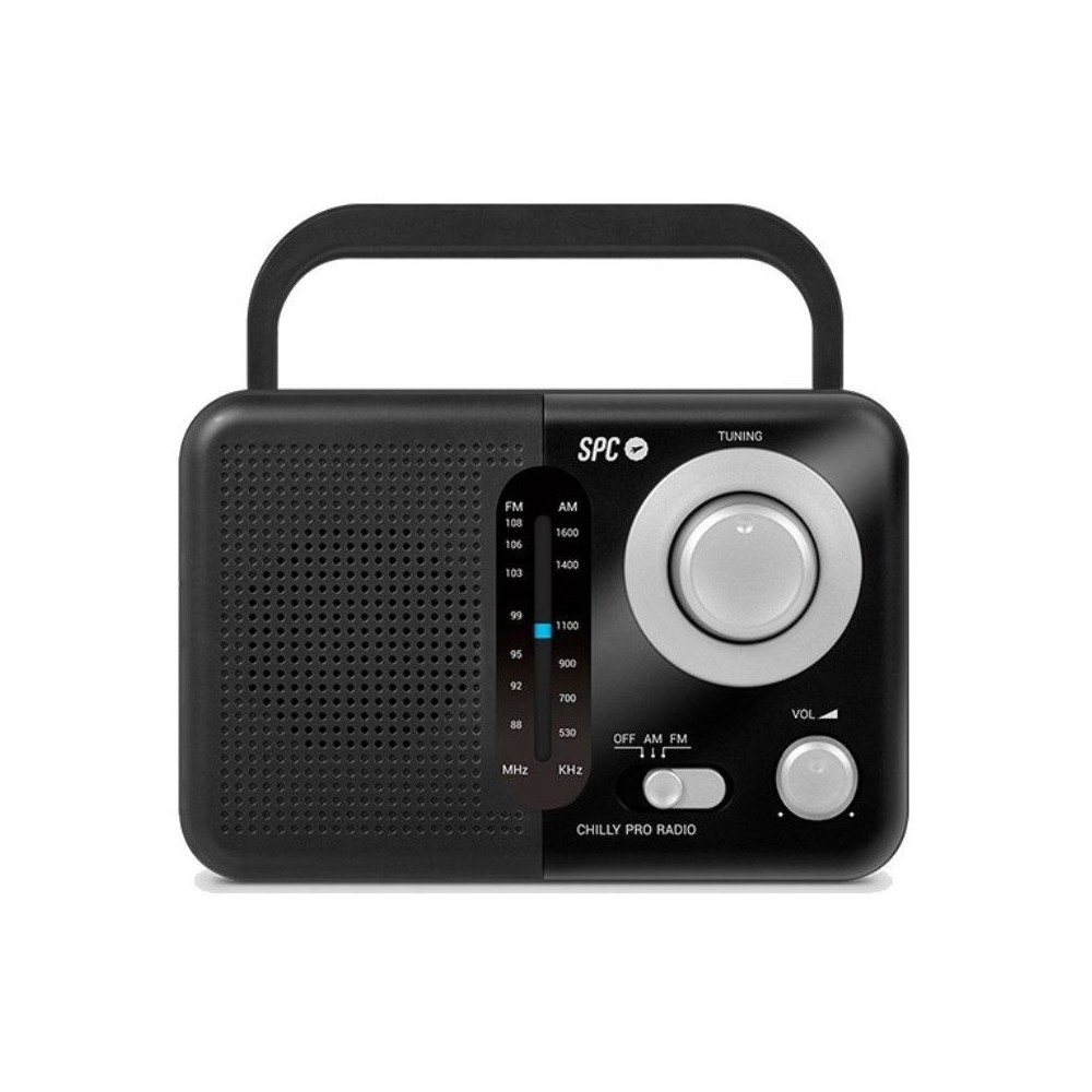 Radio Portátil SPC Valdi/ Negra - Imagen 1