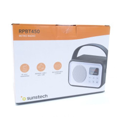 Radio Portátil Sunstech RPBT450/ Negra - Imagen 5