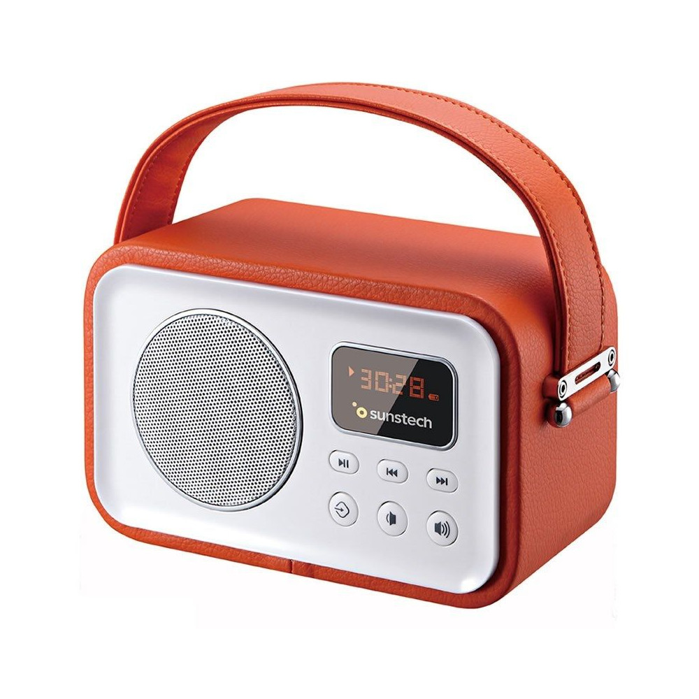 Radio Portátil Sunstech RPBT450/ Roja - Imagen 1