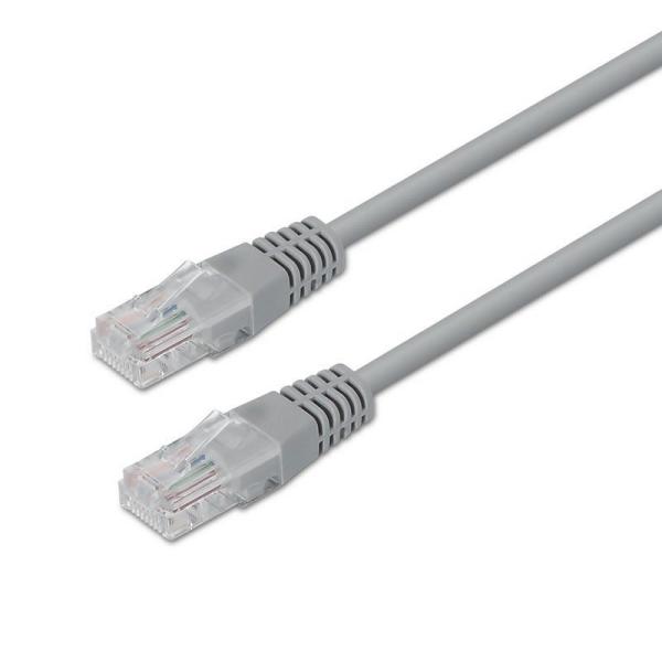 Cable de Red RJ45 UTP Aisens A133-0185 Cat.5e/ 20m/ Gris - Imagen 1