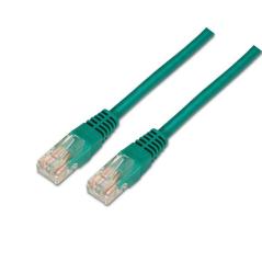 Cable de Red RJ45 UTP Aisens A133-0194 Cat.5e/ 1m/ Verde - Imagen 1