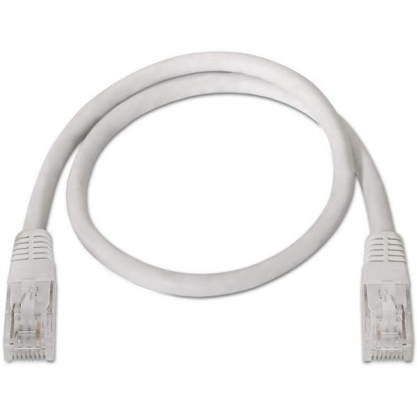 Cable de Red RJ45 UTP Aisens A133-0196 Cat.5e/ 50cm/ Blanco - Imagen 2