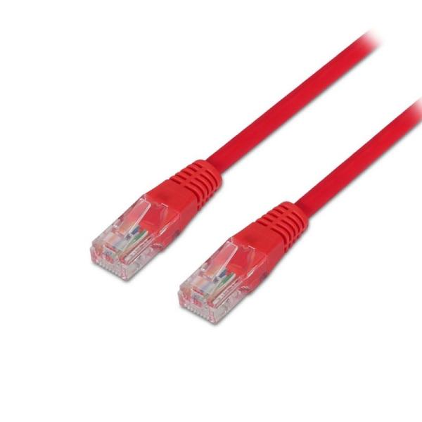Cable de Red RJ45 UTP Aisens A135-0239 Cat.6/ 2m/ Rojo - Imagen 1