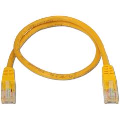 Cable de Red RJ45 UTP Aisens A135-0253 Cat.6/ 50cm/ Amarillo - Imagen 2