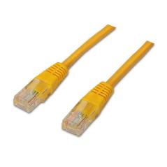 Cable de Red RJ45 UTP Aisens A135-0254/ Cat.6/ 1m/ Amarillo - Imagen 1